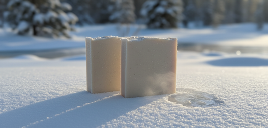 Luxury Greek Yogurt Soap White Peppermint