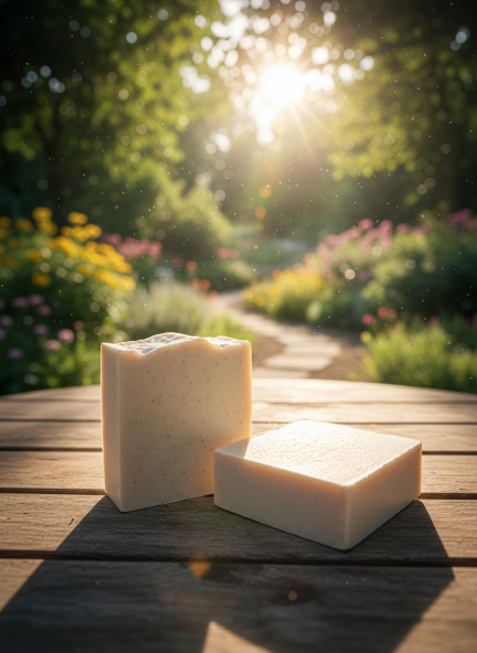 Luxury Greek Yogurt Soap Cherry Almond