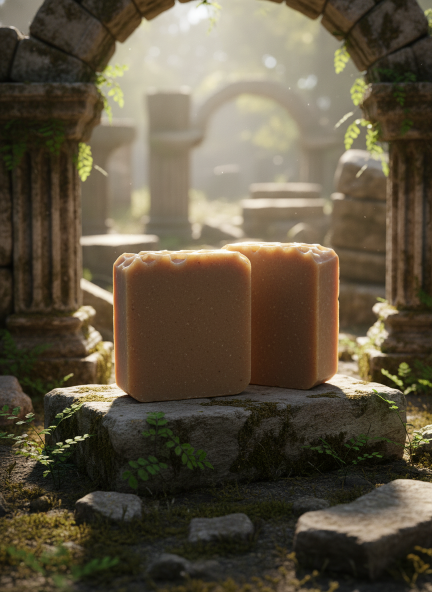 Luxury Greek yogurt Soap Our vesion of Amber Romance