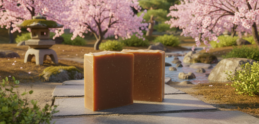 Luxury Greek Yogurt Soap Black Vanilla and Lavender